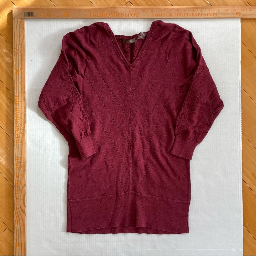 Burgundy Sweater
